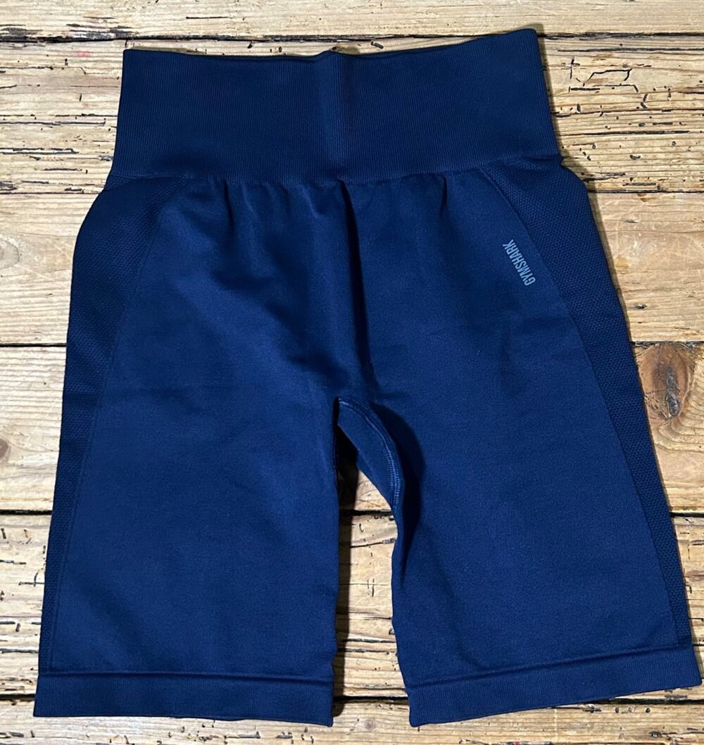 Gymshark Women’s Size S Navy Blue Running Shorts - NWOT